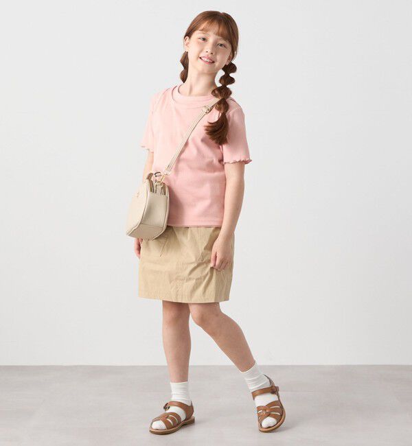 SHIPS any「SHIPS any: リブTシャツ＆タンクトップ レイヤードセット<KIDS>」|Tシャツ・カットソー|