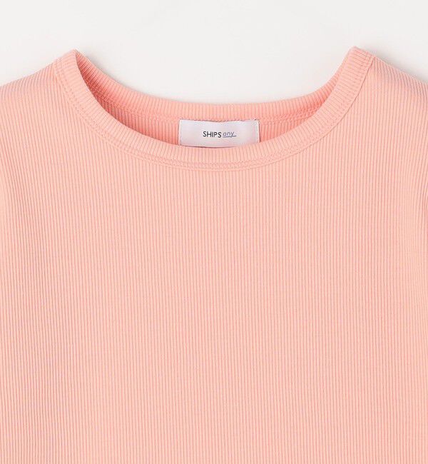 SHIPS any「SHIPS any: リブTシャツ＆タンクトップ レイヤードセット<KIDS>」|Tシャツ・カットソー|