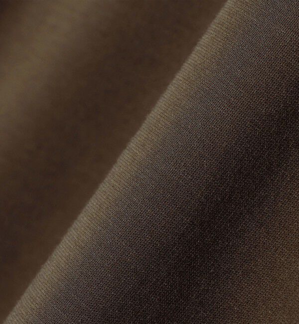 quaranciel「:〈接触冷感/洗濯機可能〉シルク ミックス ポンチ ドロスト ポロ プルオーバー」|Tシャツ・カットソー|