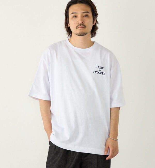 SHIPS Colors 「SHIPS Colors:ドルマンスリーブ ビッグ Tシャツ」|Tシャツ・カットソー|