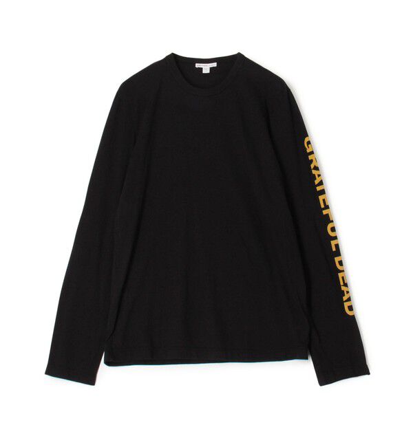JAMES PERSE「GRATEFUL DEADグラフィックプリント ロングスリーブTシャツ MLJ3351GRF」|Tシャツ・カットソー|19 ブラック
