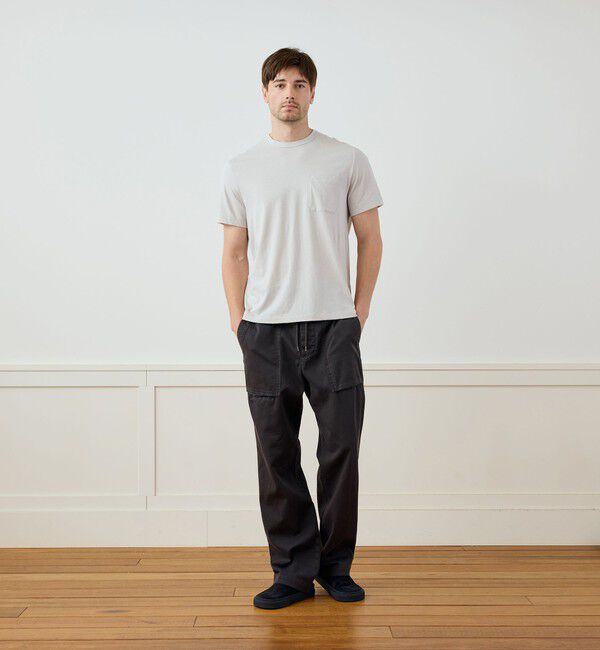 JAMES PERSE「コットンリネン ポケットTシャツ MCBJ3750」|Tシャツ・カットソー|