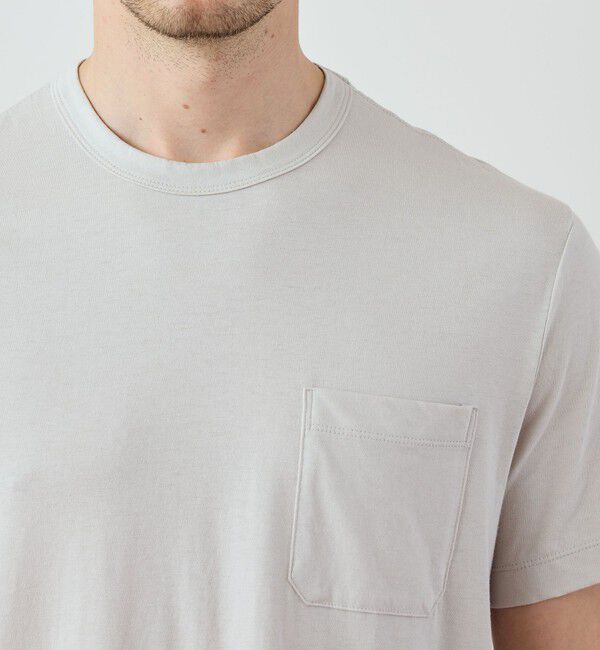 JAMES PERSE「コットンリネン ポケットTシャツ MCBJ3750」|Tシャツ・カットソー|