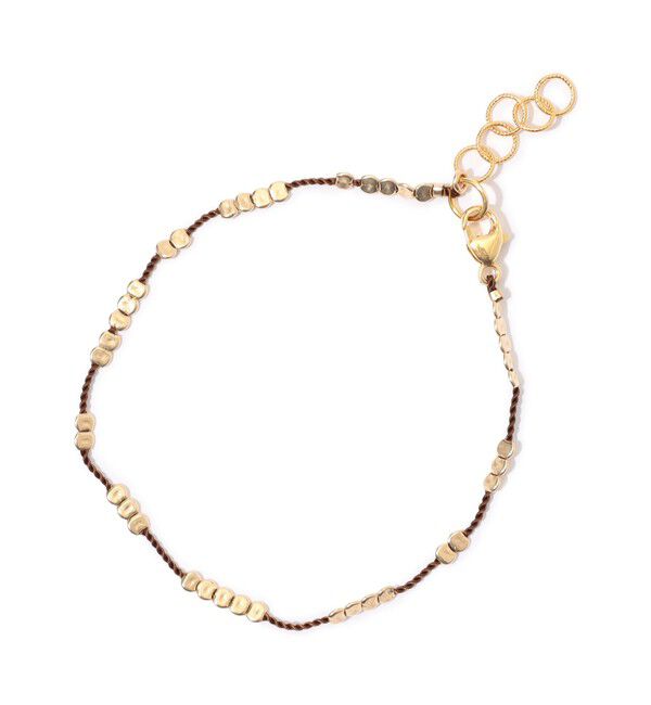 TOMORROWLAND GOODS「CATHERINE WEITZMAN Cord ブレスレット」|ブレスレット・バングル|48 ダークブラウン系