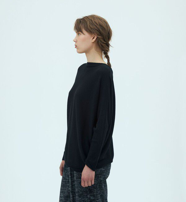 GALERIE VIE「コットンカシミヤブレンドジャージー ドルマンスリーブプルオーバー」|Tシャツ・カットソー|