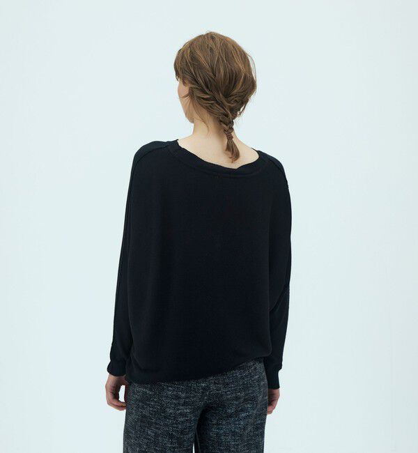 GALERIE VIE「コットンカシミヤブレンドジャージー ドルマンスリーブプルオーバー」|Tシャツ・カットソー|