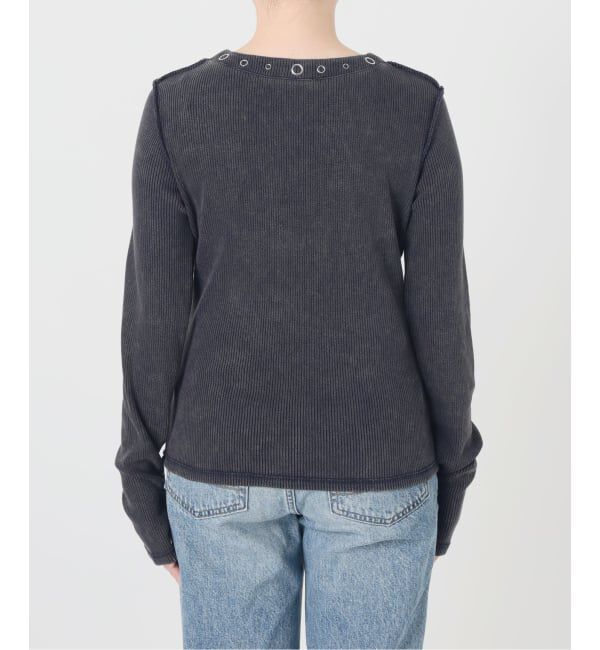 JOINT WORKS「フェード アイレット リブ ロングスリーブ / J Fade Rib Eyelet L/S」|Tシャツ・カットソー|