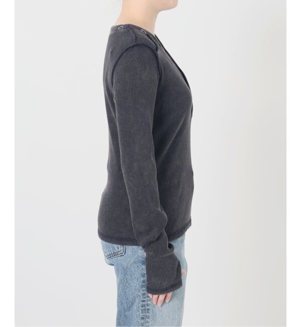 JOINT WORKS「フェード アイレット リブ ロングスリーブ / J Fade Rib Eyelet L/S」|Tシャツ・カットソー|