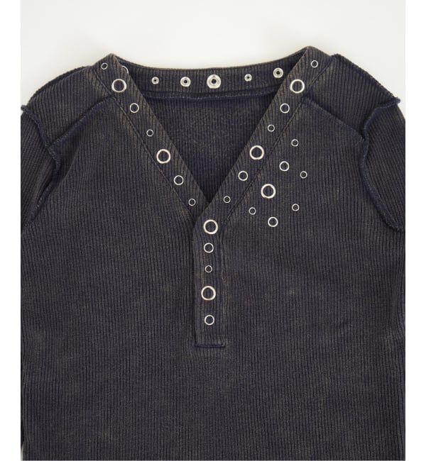 JOINT WORKS「フェード アイレット リブ ロングスリーブ / J Fade Rib Eyelet L/S」|Tシャツ・カットソー|