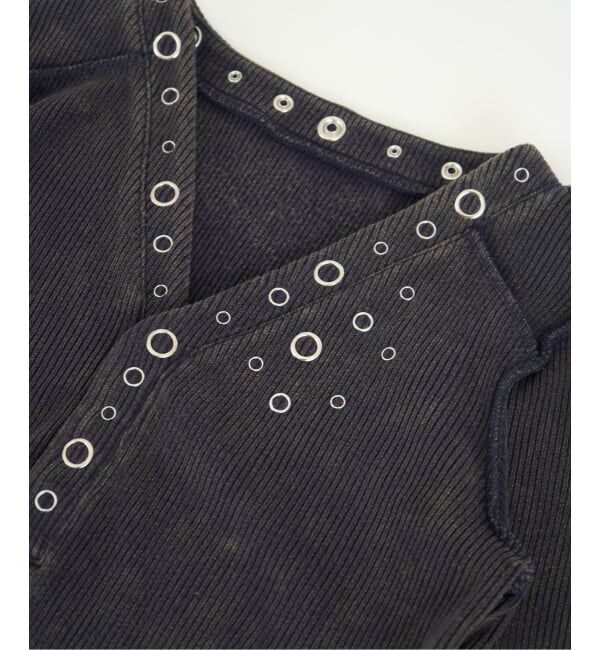 JOINT WORKS「フェード アイレット リブ ロングスリーブ / J Fade Rib Eyelet L/S」|Tシャツ・カットソー|