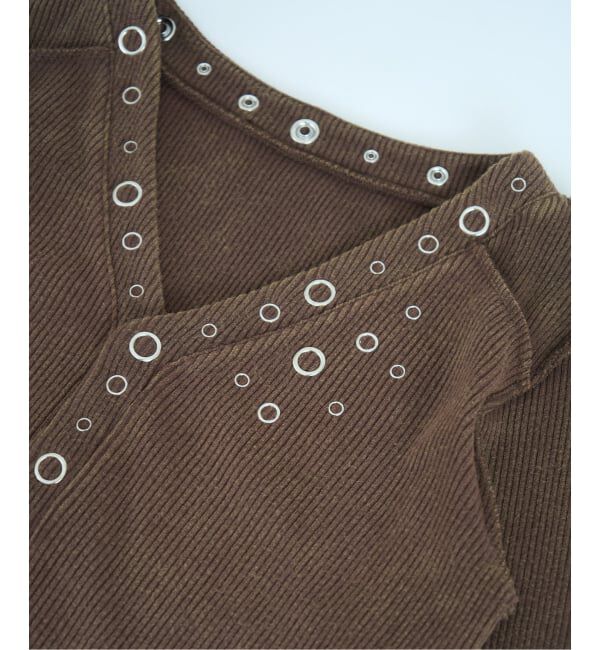 JOINT WORKS「フェード アイレット リブ ロングスリーブ / J Fade Rib Eyelet L/S」|Tシャツ・カットソー|
