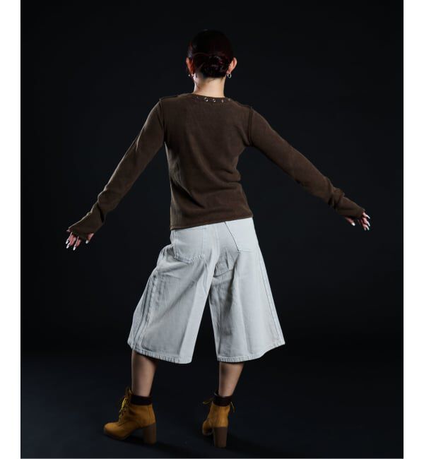 JOINT WORKS「フェード アイレット リブ ロングスリーブ / J Fade Rib Eyelet L/S」|Tシャツ・カットソー|