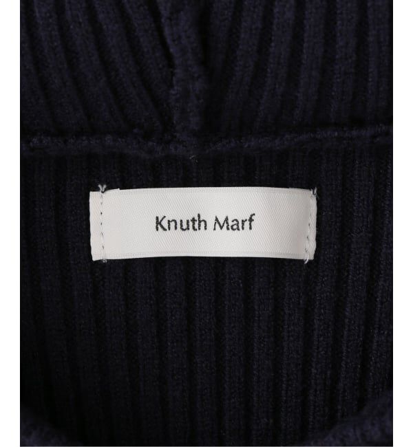 JOINT WORKS「Knuth Marf / クヌースマーフ hooded knit parka」|ニット・セーター|