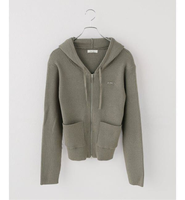 JOINT WORKS「Knuth Marf / クヌースマーフ hooded knit parka」|ニット・セーター|