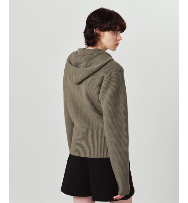 JOINT WORKS「Knuth Marf / クヌースマーフ hooded knit parka」|ニット・セーター|