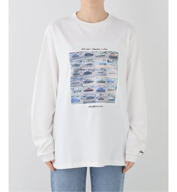 Plage「JANE SMITH / ジェーンスミス  IVORY SERRA OLD CARS HAVANA,」|Tシャツ・カットソー|