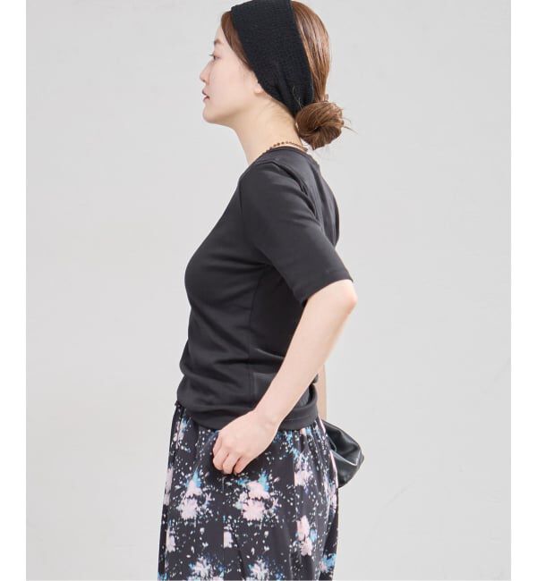 IENA「オーガニックフライスTシャツ」|Tシャツ・カットソー|