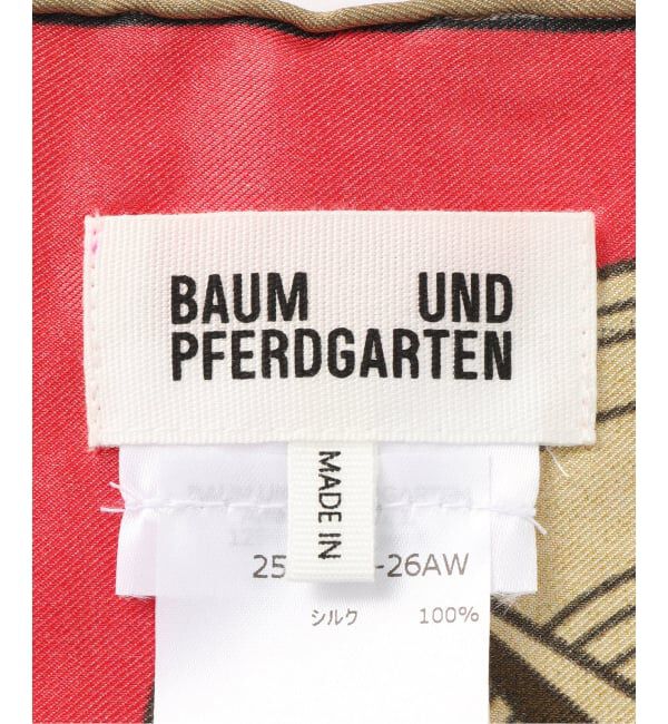 IENA LA BOUCLE「BAUM UND PFERDGARTEN バウム ウンド ヘルガーデン LEAH スカーフ 25138」|バンダナ・スカーフ|