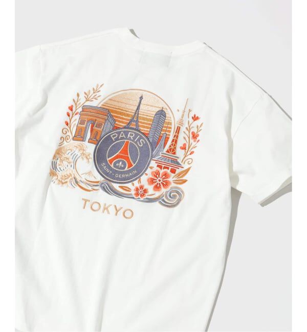 Paris Saint-Germain「【Paris Saint-Germain / パリ・サン＝ジェルマン】 JP URBAN MIRAGE TEE」|Tシャツ・カットソー|ホワイト