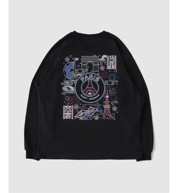 Paris Saint-Germain「【Paris Saint-Germain / パリ・サン＝ジェルマン】 JP NEON L/S」|Tシャツ・カットソー|ブラック