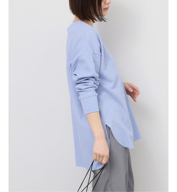 JOURNAL STANDARD relume「《追加》TCワッフルオーバーサイズロングスリーブTシャツ」|Tシャツ・カットソー|
