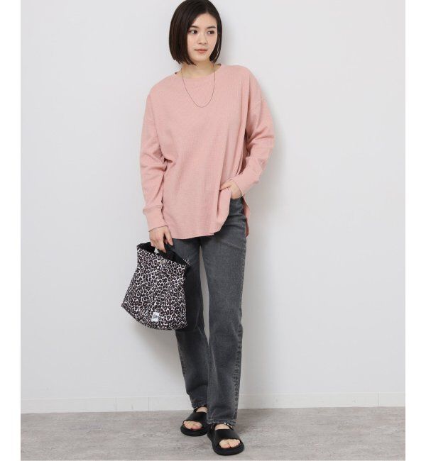 JOURNAL STANDARD relume「《追加》TCワッフルオーバーサイズロングスリーブTシャツ」|Tシャツ・カットソー|