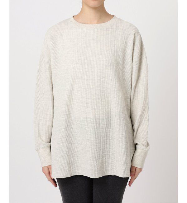 JOURNAL STANDARD relume「《追加》TCワッフルオーバーサイズロングスリーブTシャツ」|Tシャツ・カットソー|