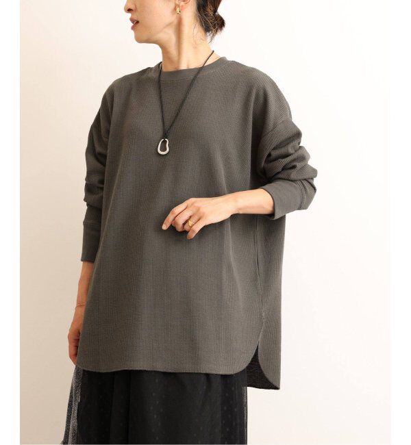 JOURNAL STANDARD relume「《追加》TCワッフルオーバーサイズロングスリーブTシャツ」|Tシャツ・カットソー|