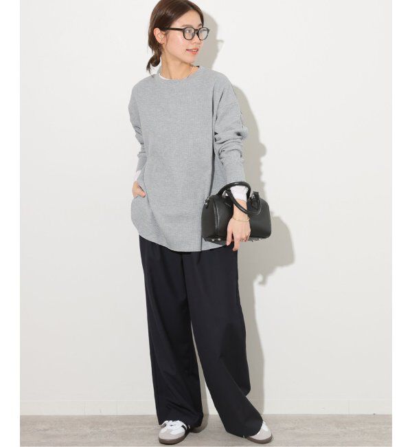 JOURNAL STANDARD relume「《追加》TCワッフルオーバーサイズロングスリーブTシャツ」|Tシャツ・カットソー|
