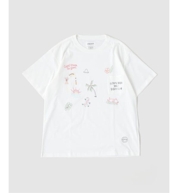 JOURNAL STANDARD「potato head / ポテトヘッド Bali Vibes Pocket T-Shirts」|Tシャツ・カットソー|ホワイト A