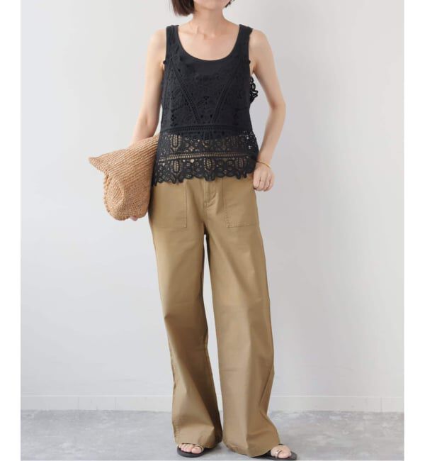 JOURNAL STANDARD relume「《一部WEB限定追加予約7》ワイドベイカーパンツ」|カーゴ|