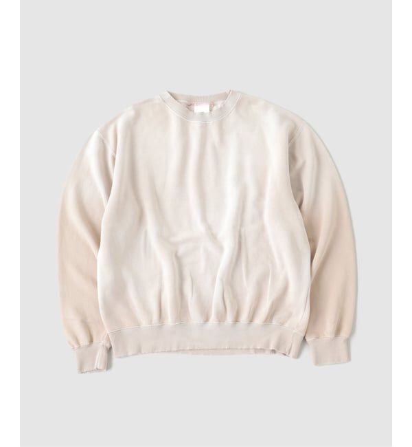 JOURNAL STANDARD「MOOJI MOOJI / ム―ジ ム―ジ CLASSIC CREWNECK AGED」|スウェット・ジャージ|ベージュ