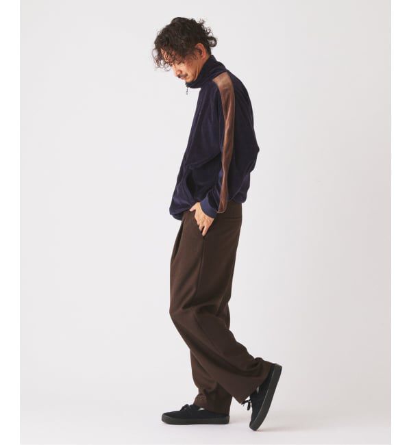 JOURNAL STANDARD relume「《予約》バルジ ツイル &rdquo;レイジー&rdquo; 1タック スラックス」|スラックス|