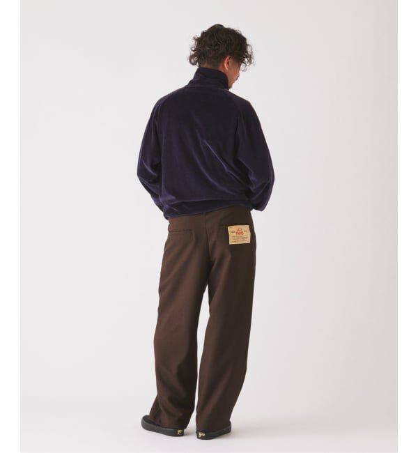 JOURNAL STANDARD relume「《予約》バルジ ツイル &rdquo;レイジー&rdquo; 1タック スラックス」|スラックス|