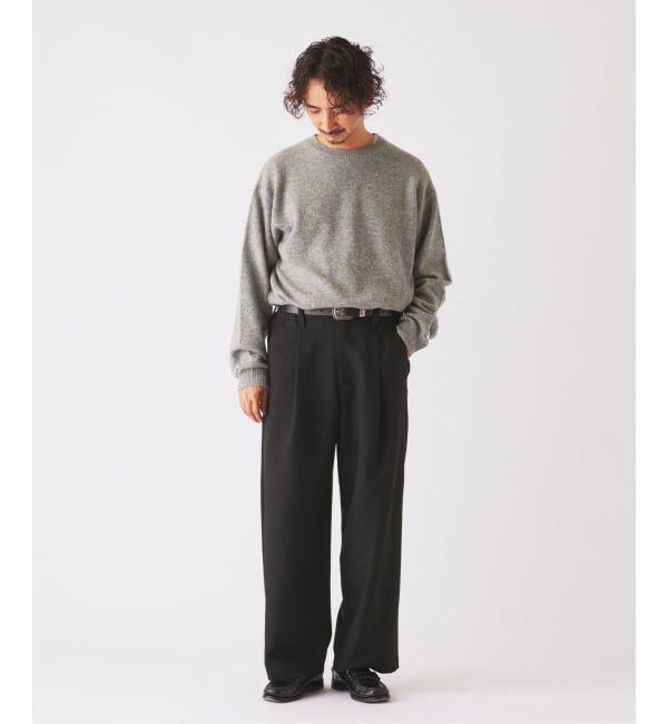 JOURNAL STANDARD relume「《予約》バルジ ツイル &rdquo;レイジー&rdquo; 1タック スラックス」|スラックス|