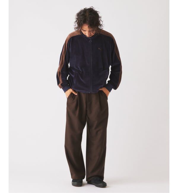 JOURNAL STANDARD relume「《予約》バルジ ツイル &rdquo;レイジー&rdquo; 1タック スラックス」|スラックス|