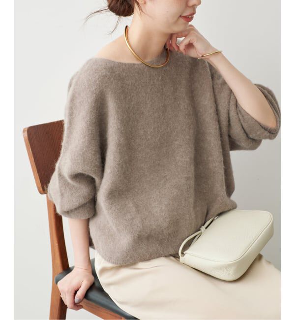 Spick and Span「《新色 / 追加》FOX/ALPACAルーズニット」|ニット・セーター|
