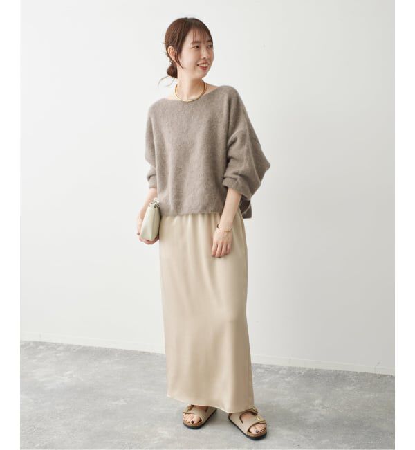 Spick and Span「《新色 / 追加》FOX/ALPACAルーズニット」|ニット・セーター|