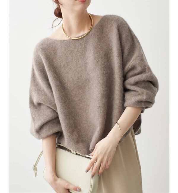 Spick and Span「《新色 / 追加》FOX/ALPACAルーズニット」|ニット・セーター|