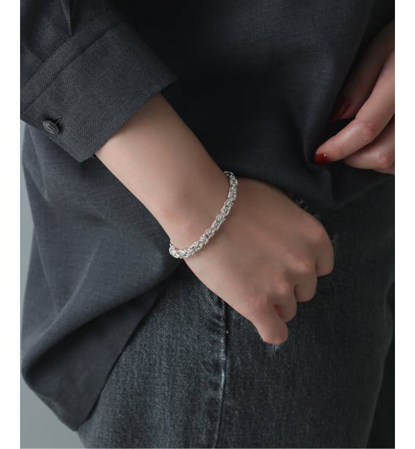 Spick and Span「《WEB限定》【SAMH by LILAS】 ジャーマンロブスターチェーンブレスレット SV」|ブレスレット・バングル|