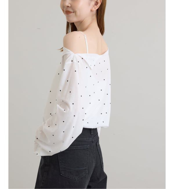 U by SPICK&SPAN「《追加》アシメオフショルオーバーカットソー」|Tシャツ・カットソー|