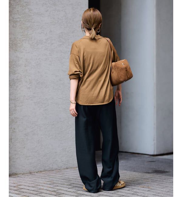 FRAMeWORK「CASH TOUCH POLOSHIRT」|ニット・セーター|