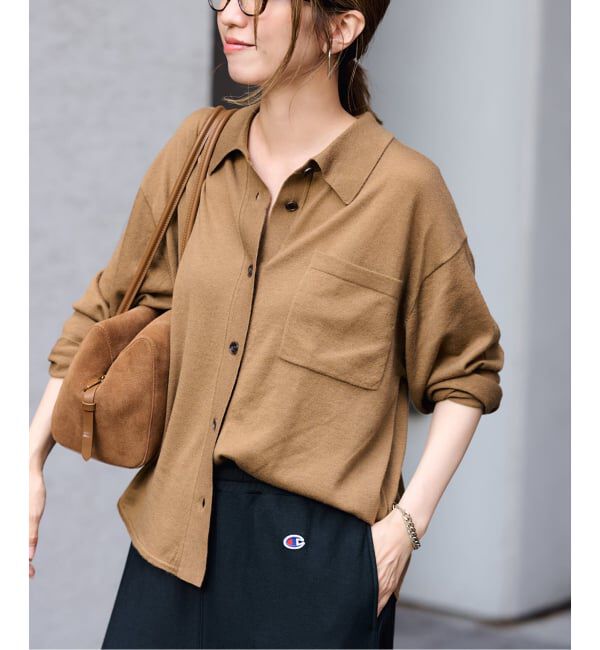 FRAMeWORK「CASH TOUCH POLOSHIRT」|ニット・セーター|