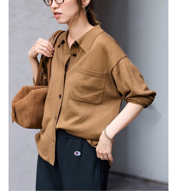 FRAMeWORK「CASH TOUCH POLOSHIRT」|ニット・セーター|