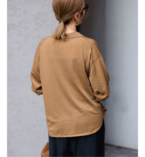 FRAMeWORK「CASH TOUCH POLOSHIRT」|ニット・セーター|