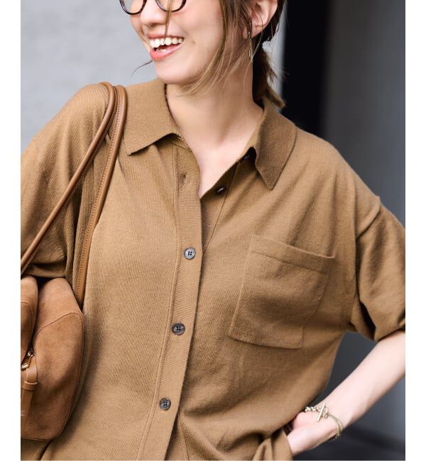 FRAMeWORK「CASH TOUCH POLOSHIRT」|ニット・セーター|