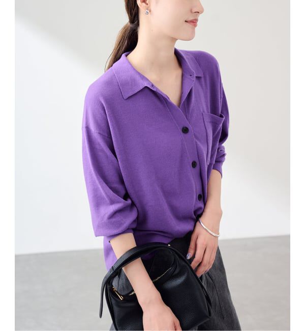 FRAMeWORK「CASH TOUCH POLOSHIRT」|ニット・セーター|