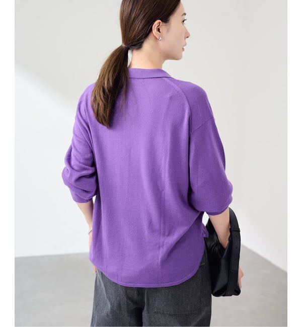 FRAMeWORK「CASH TOUCH POLOSHIRT」|ニット・セーター|