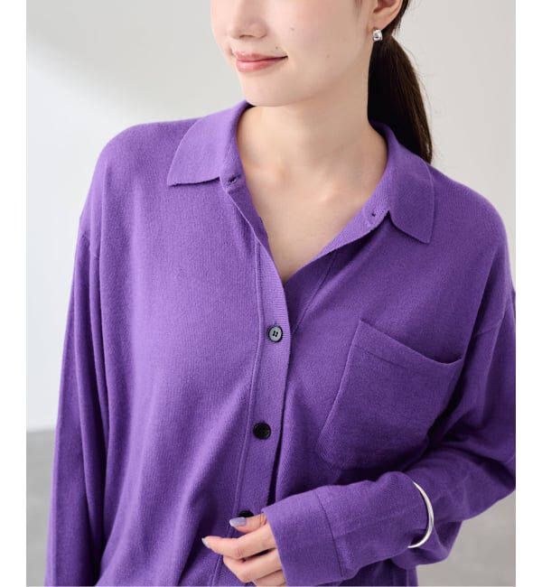 FRAMeWORK「CASH TOUCH POLOSHIRT」|ニット・セーター|