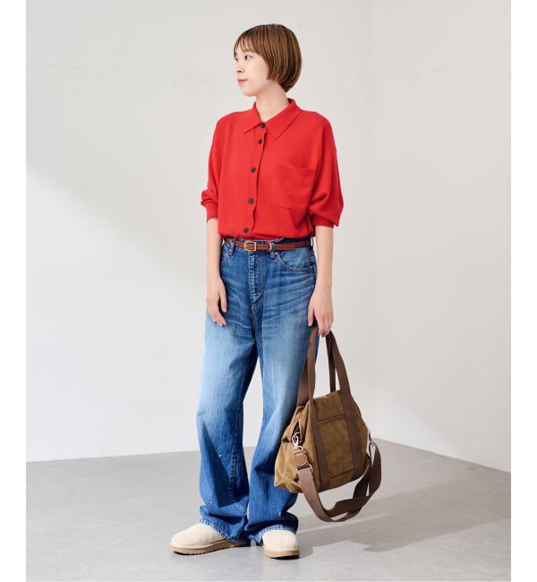 FRAMeWORK「CASH TOUCH POLOSHIRT」|ニット・セーター|